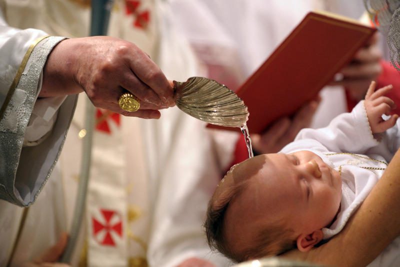 Baptism Holy Angels Catholic Church